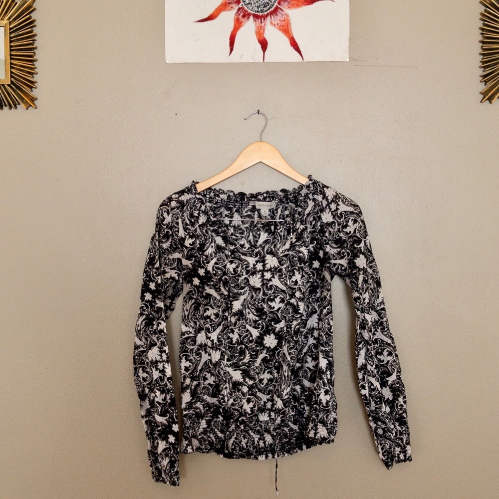 MERONA NWOT boho cute summer blouse